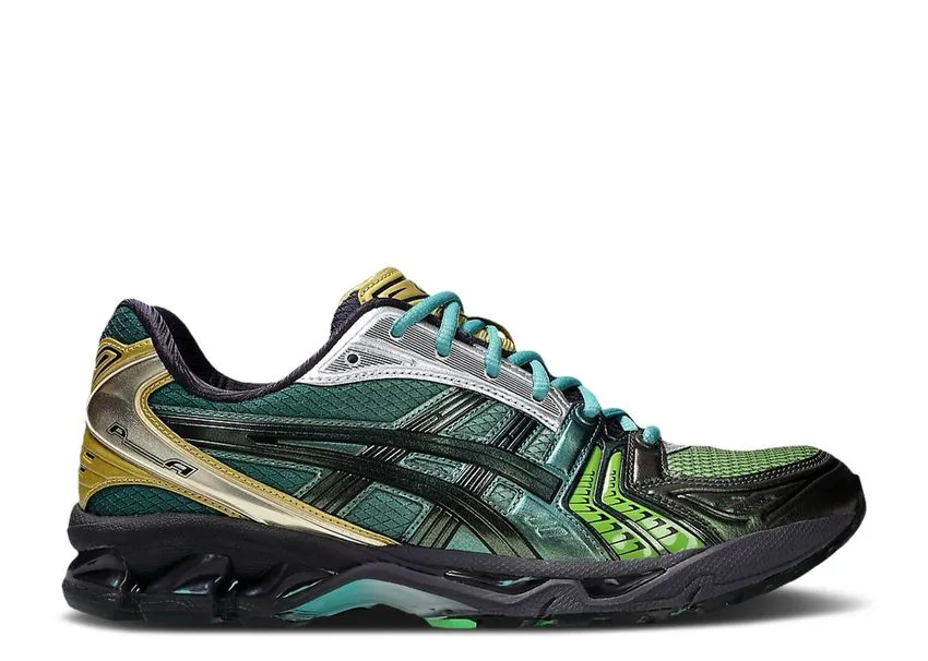 Signature comfort Responsive Cushion Asics Gel-Kayano 14 P. Andrade Gradation Green
