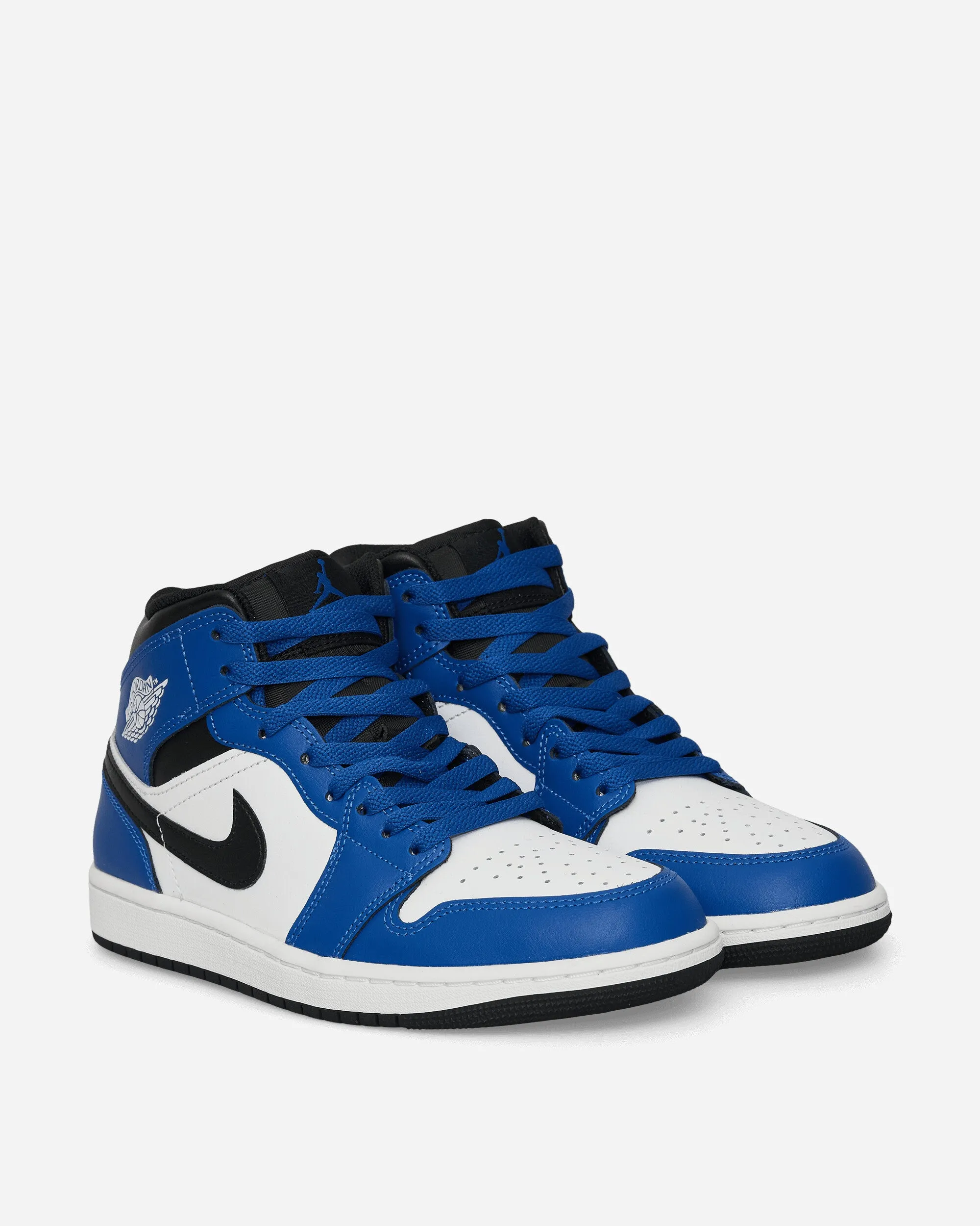 Vintage Mood Game Edge Air Jordan 1 Mid Sneakers Game Royal / White / Black
