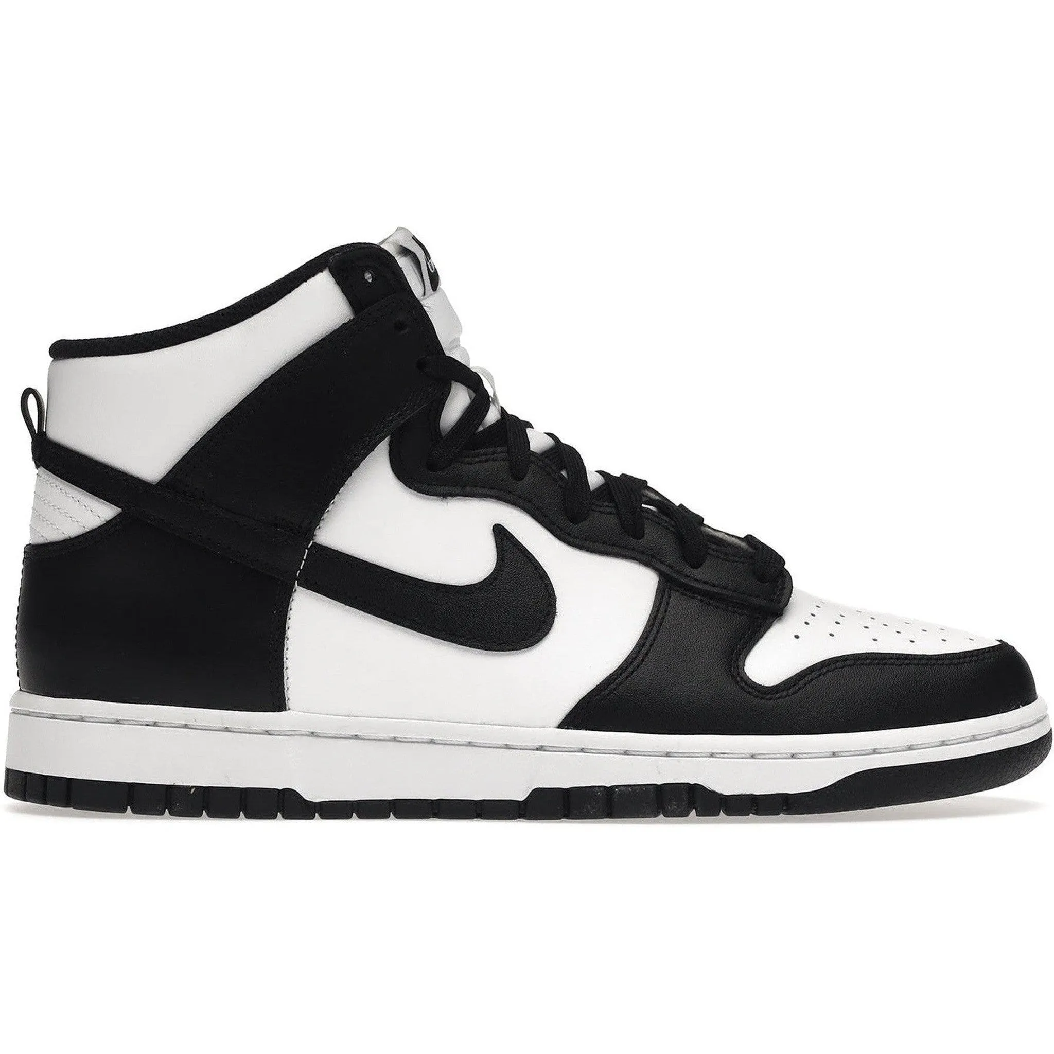 Stable construction warm glow Nike Dunk High Panda Black White (2021/2024)