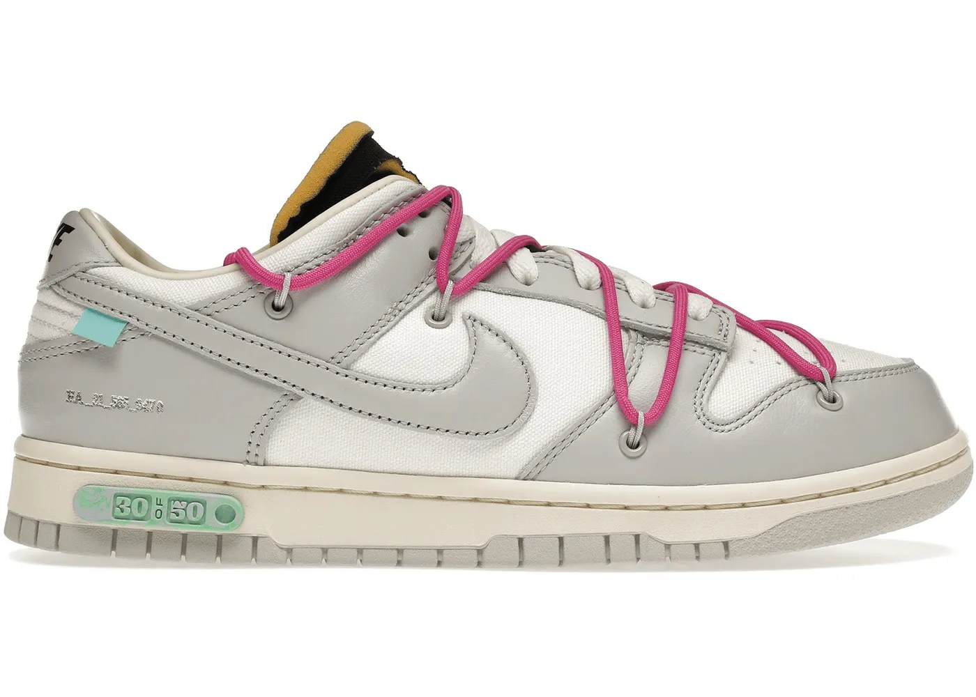 Day Tripper Nike Dunk Low Off-White Lot 30