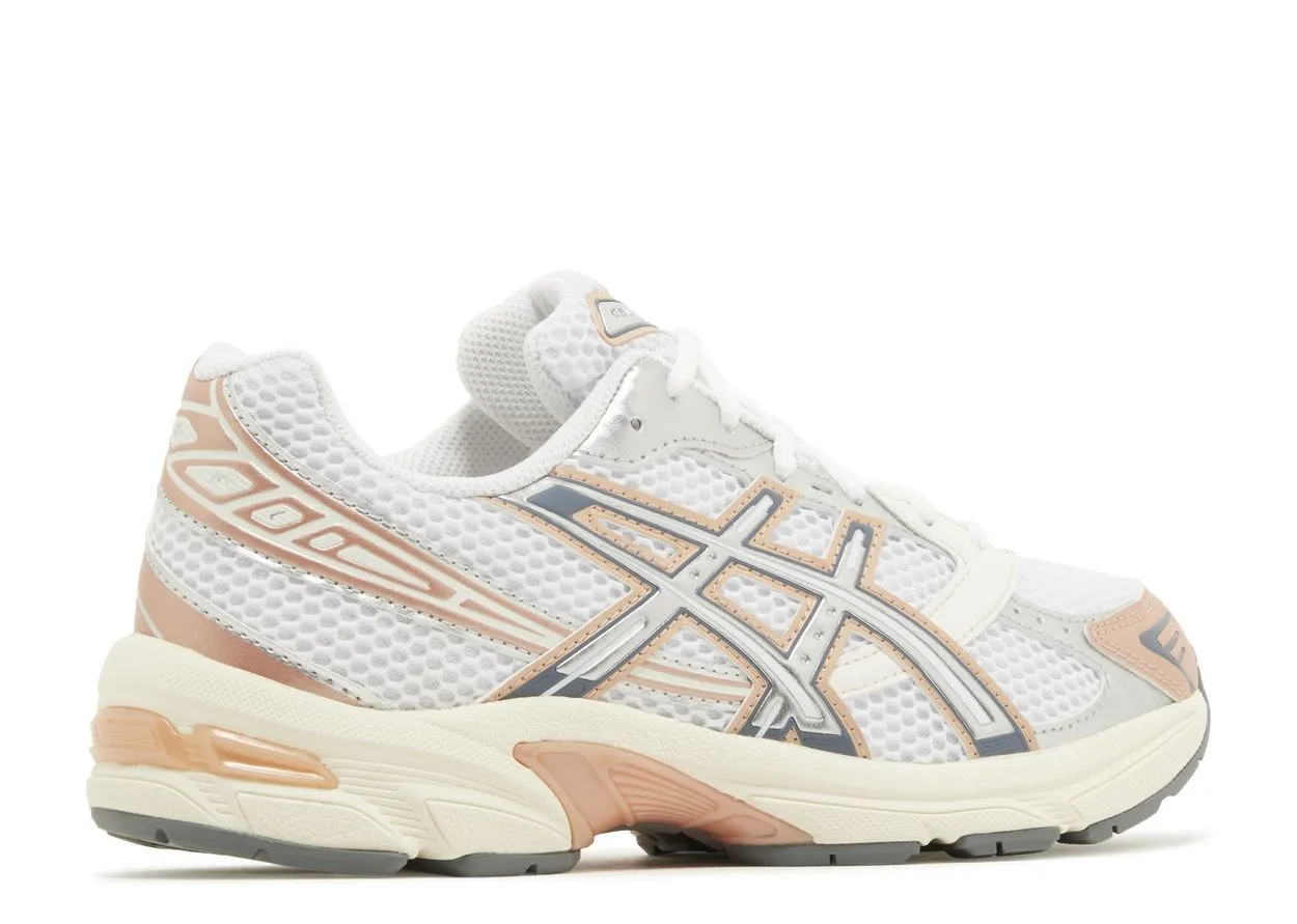 Foot Hugging Asics Gel-1130 White Pure Silver Bronze