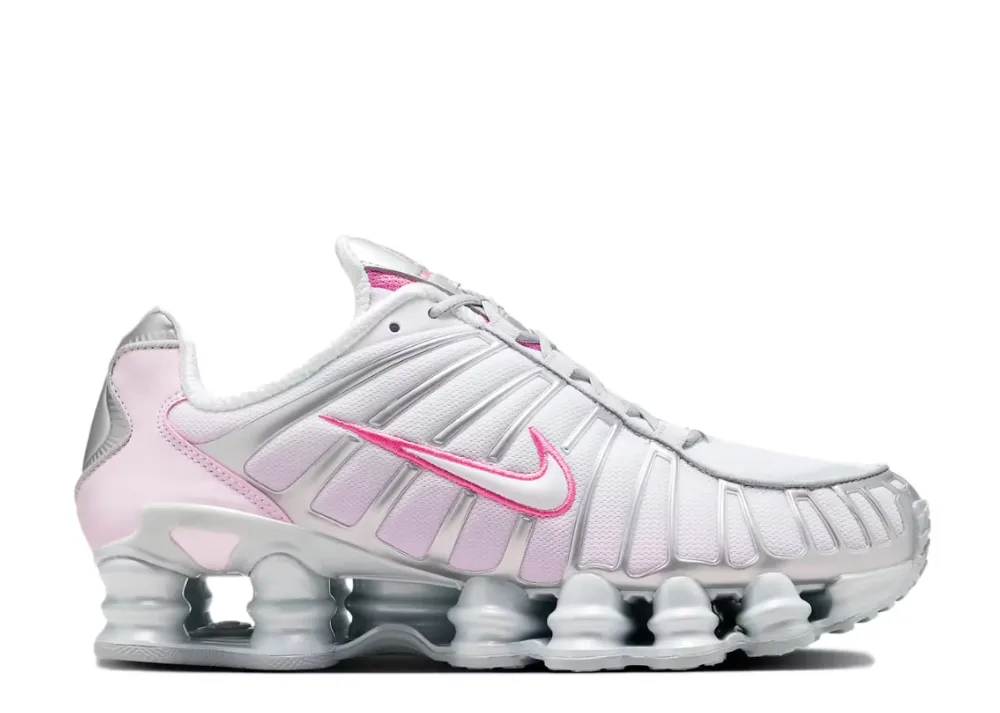 Nike Shox TL Pink Foam polished - finish - design shoes Shock Guard