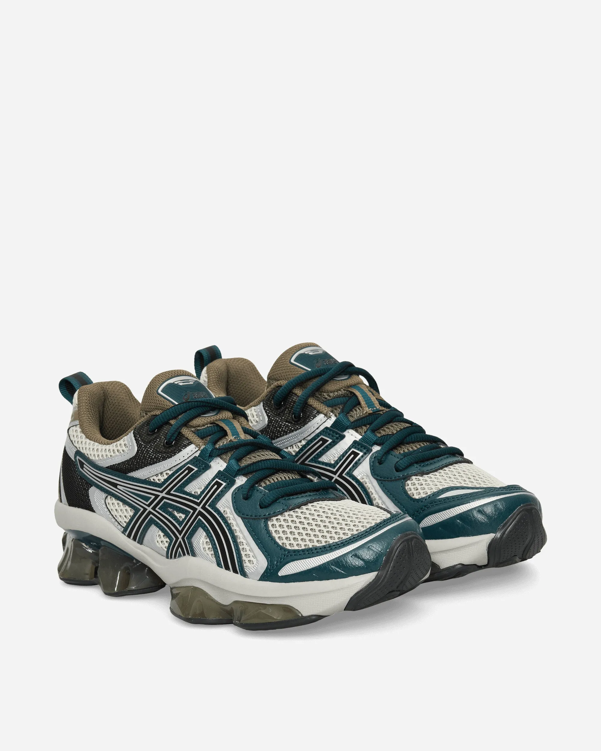 GEL-Quantum Kinetic Sneakers Oatmeal / Dark Taupe Road Long Track Run