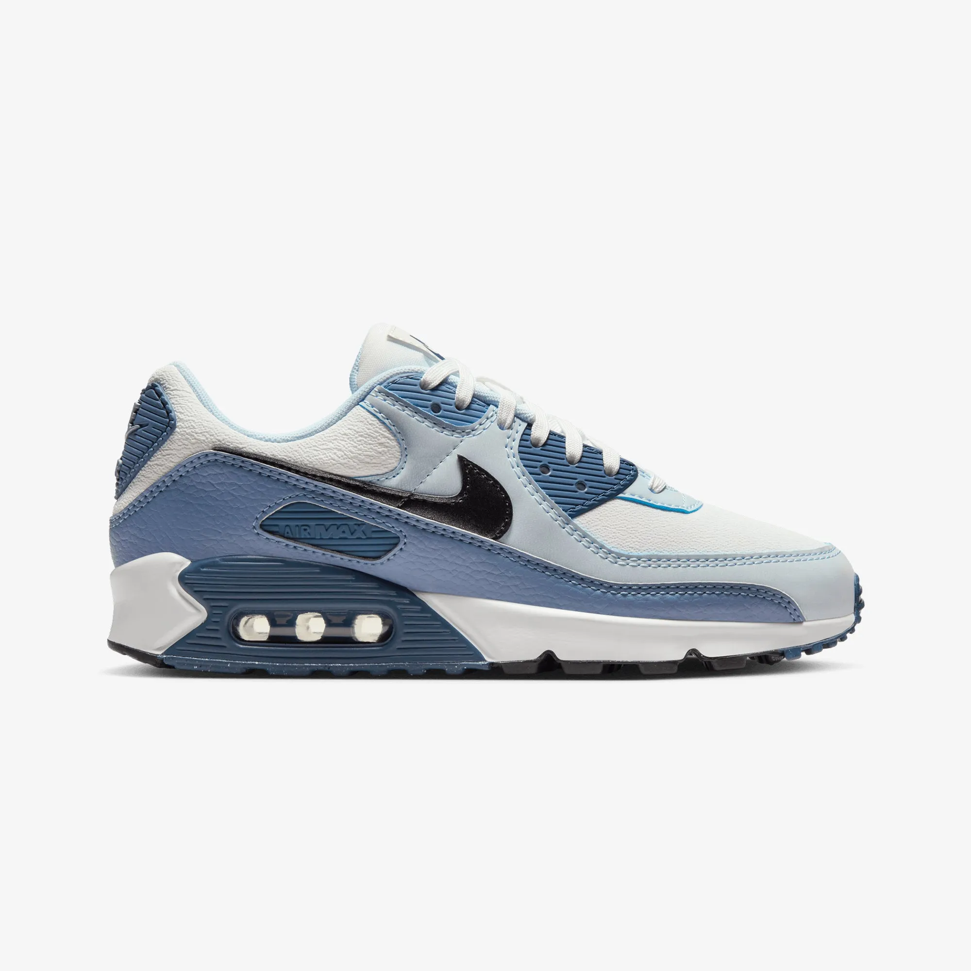 Pool Time Pool Ready Nike | AIR MAX 90 { SUMMIT WHITE/BLACK-ASHEN SLATE-BLUE TINT