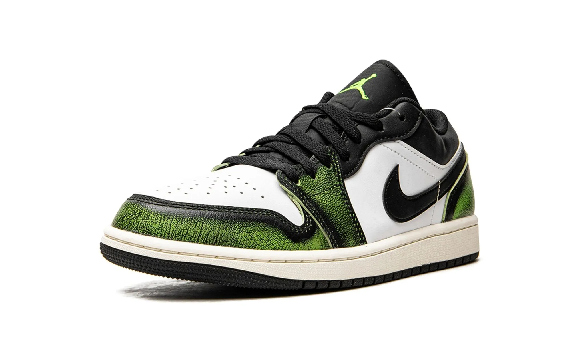 Coastal vibe Air Jordan 1 Low Wear Away Electric Green