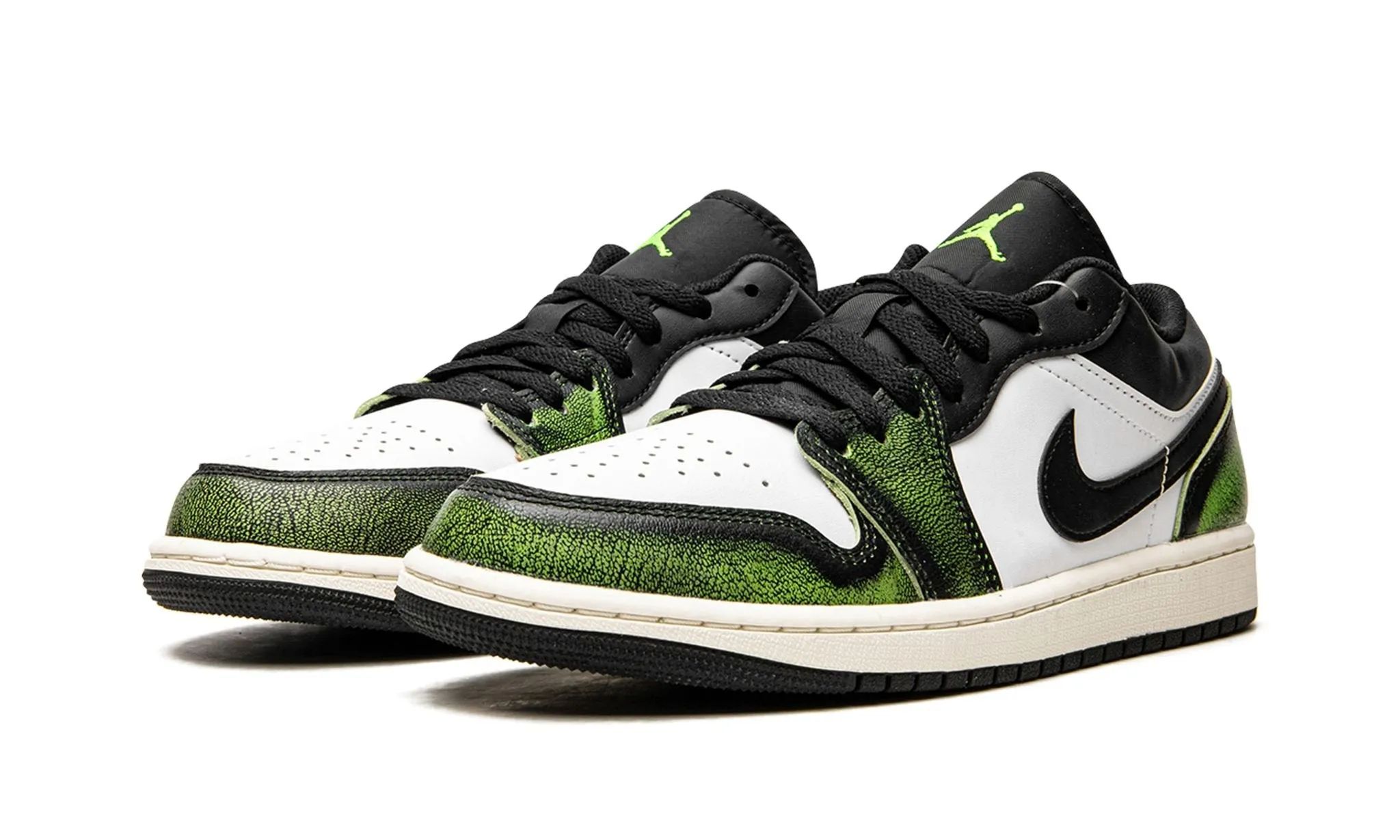 Air Jordan 1 Low Wear Away Electric Green Petite Fit