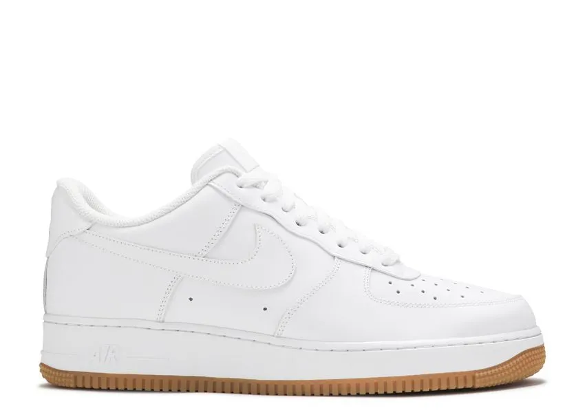 Shock   Absorbing Nike Air Force 1 Low White Gum