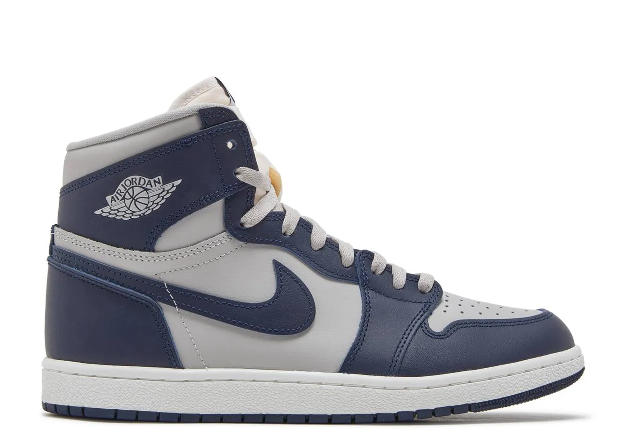 Air Jordan 1 Retro High 85 Georgetown Velcro Design Shockproof Heel