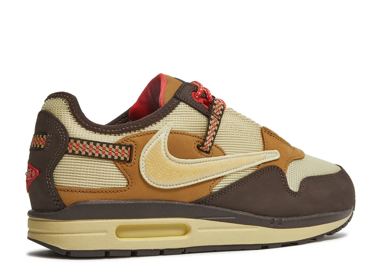 Nike Air Max 1 Travis Scott Baroque Brown Port Hike outdoor mode