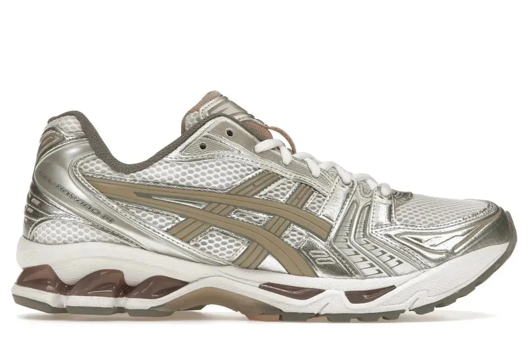 Compression Molded ASICS Gel-Kayano 14 White Moonrock (Women's)