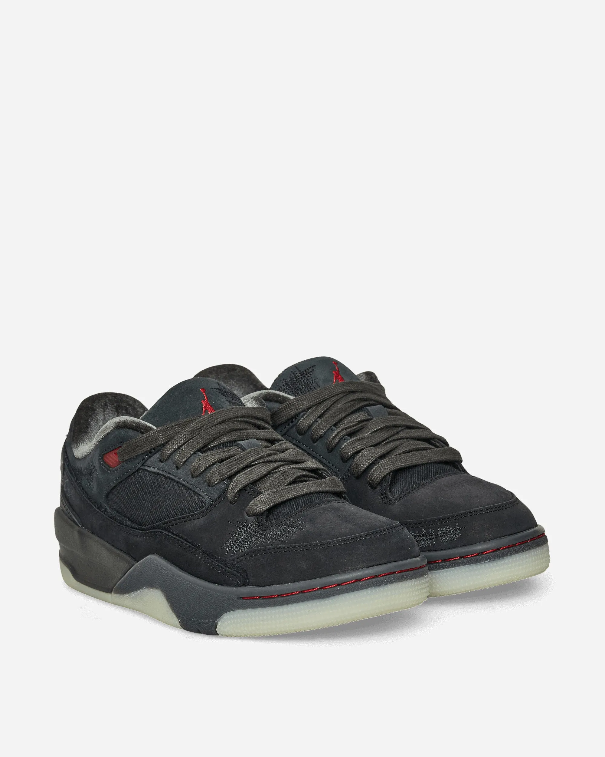 Women's T??la Jordan Flight Court Sneakers Black / Varsity Red Soft Move Event Mode