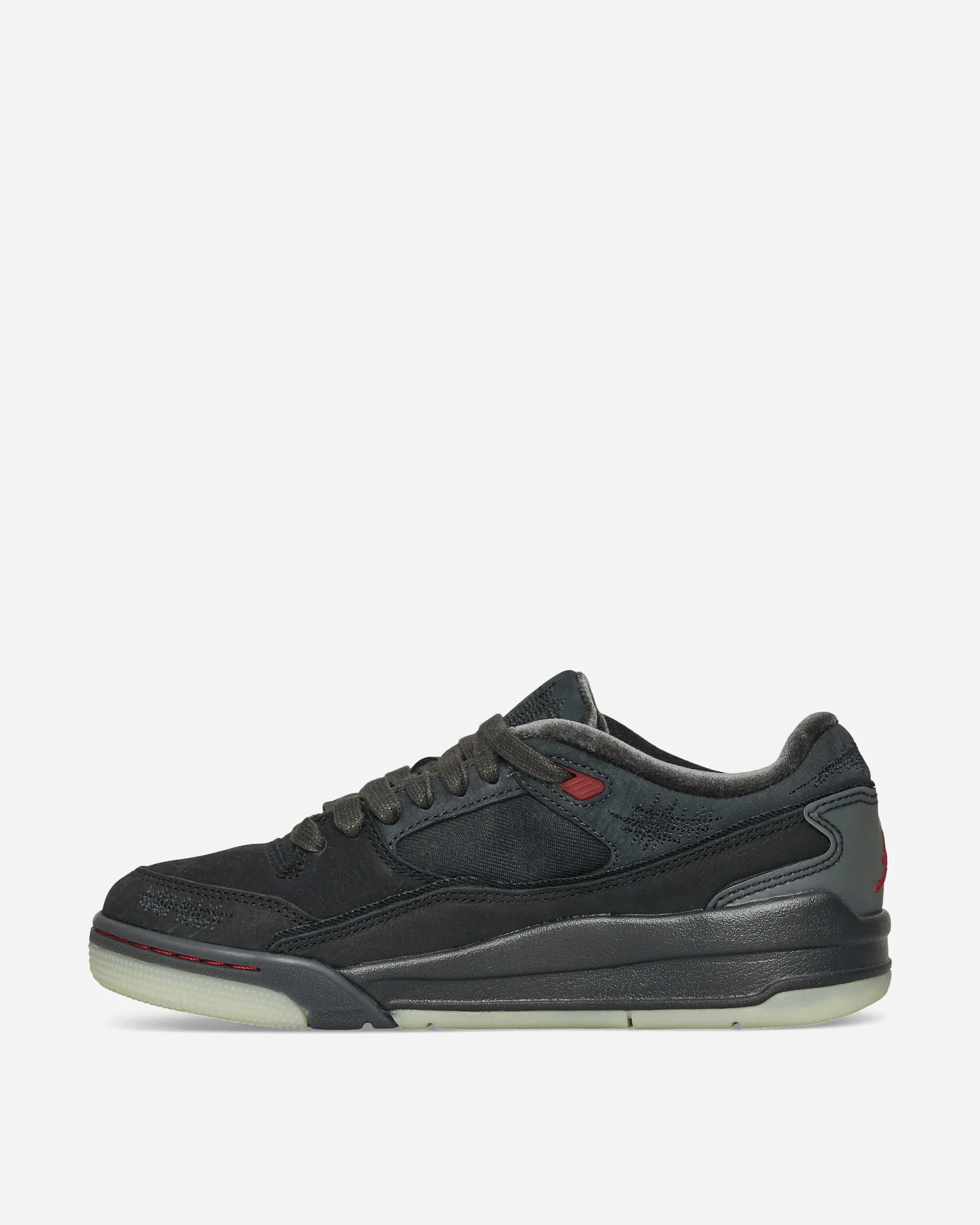 Women's T??la Jordan Flight Court Sneakers Black / Varsity Red Clean Step