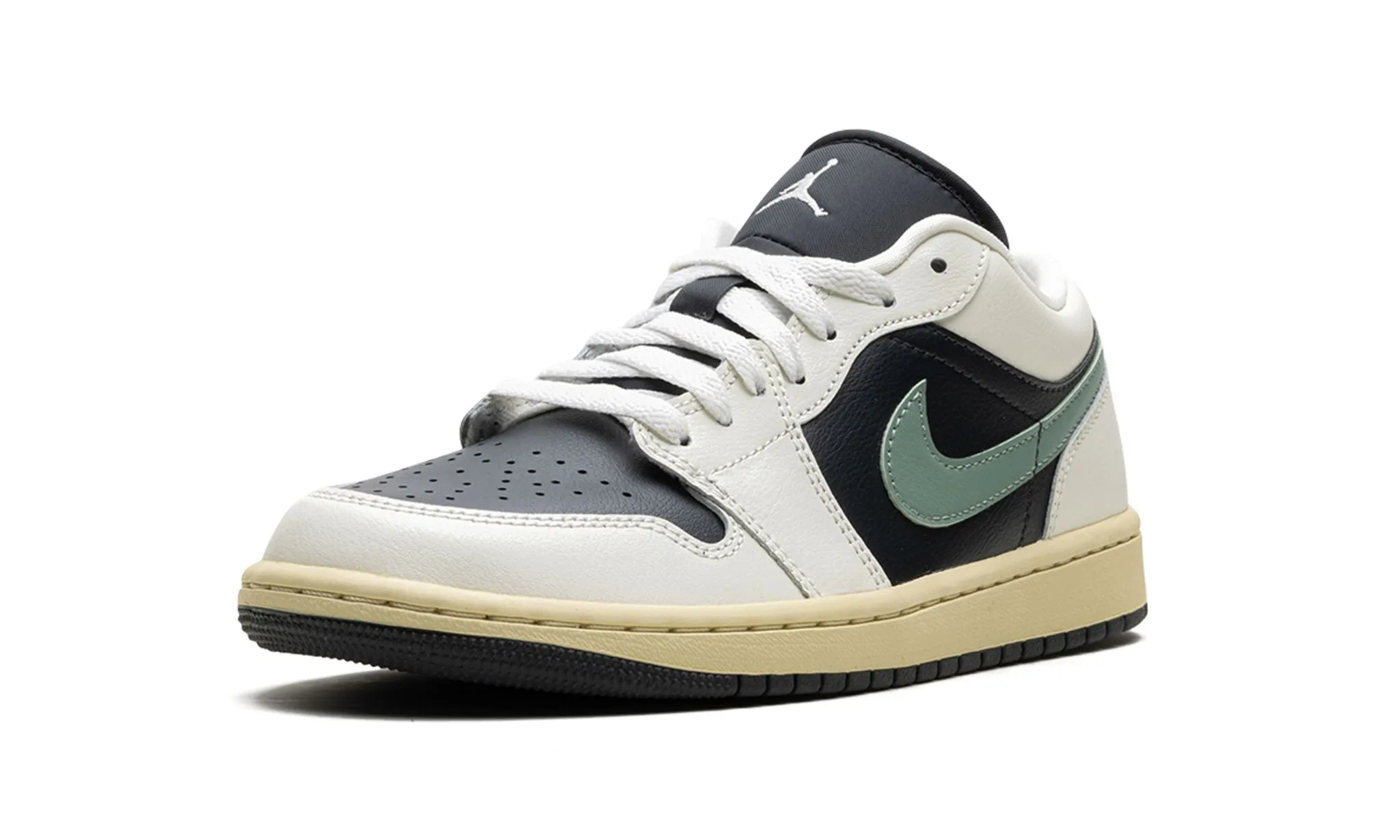 Bright Neon Wmns Air Jordan 1 Low 'Jade Smoke'