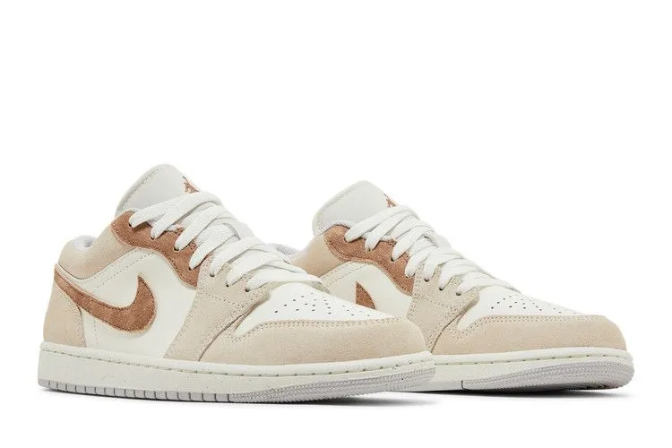 Air Jordan 1 Low SE 'Sail Archaeo Brown' Height Plus