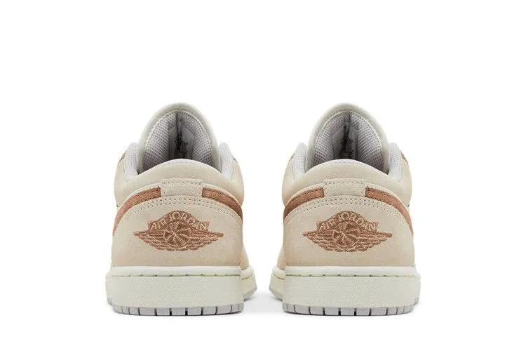 Air Jordan 1 Low SE 'Sail Archaeo Brown' Game Ready Crystal Glow