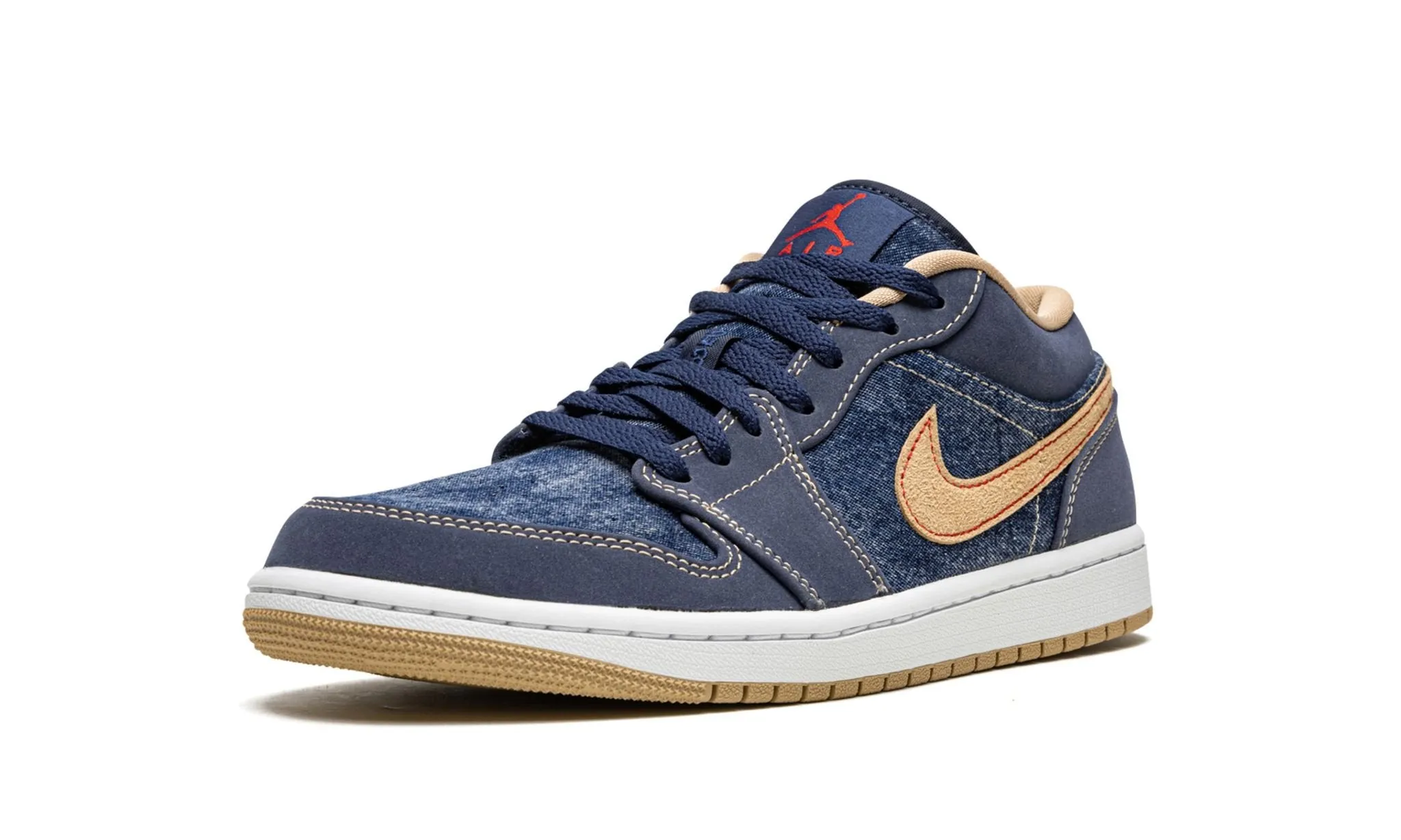 Air Jordan 1 Low SE Denim Stone Grip Comfort Stand