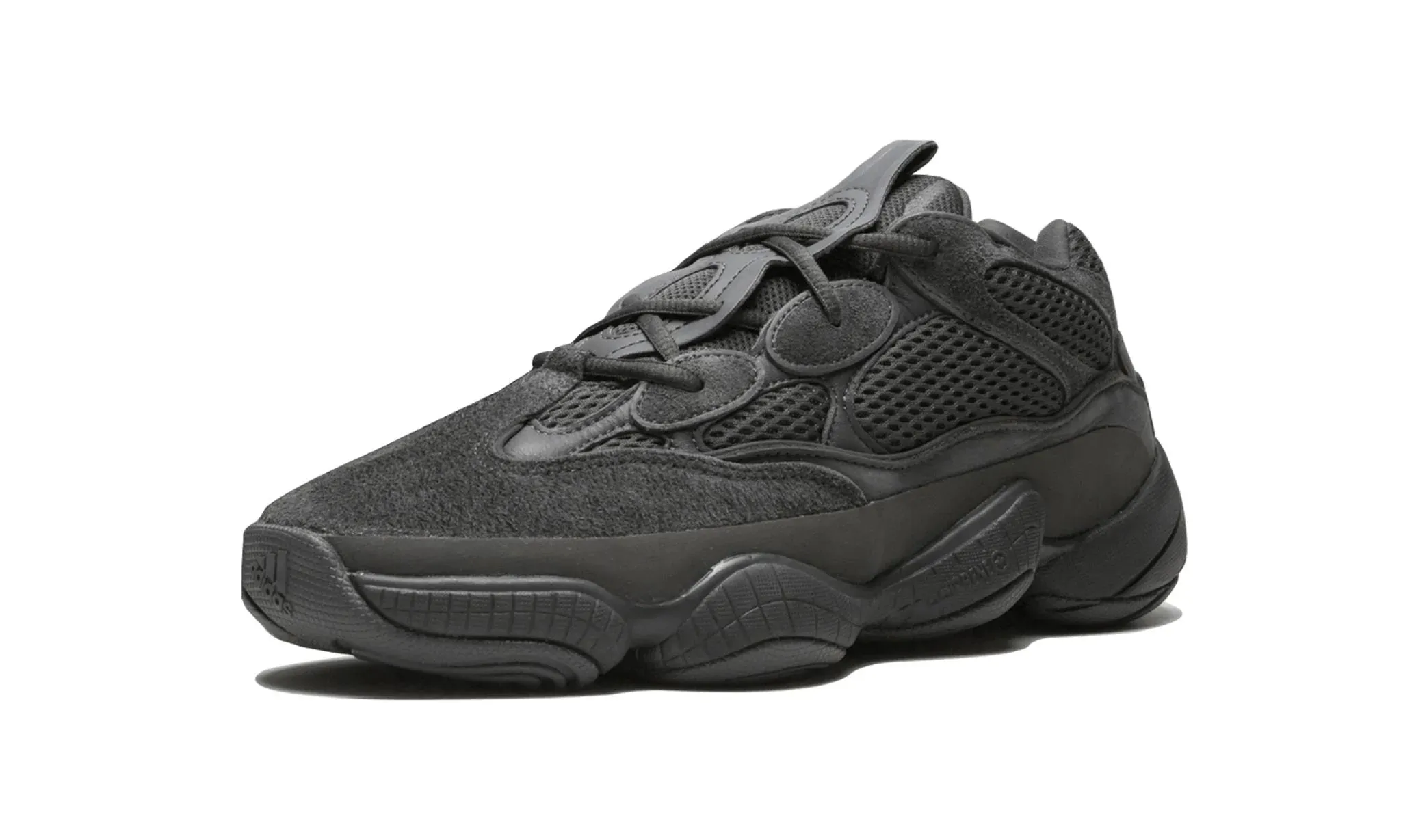 Adidas Yeezy 500 "Utility Black" Flat Finish Grip Ready