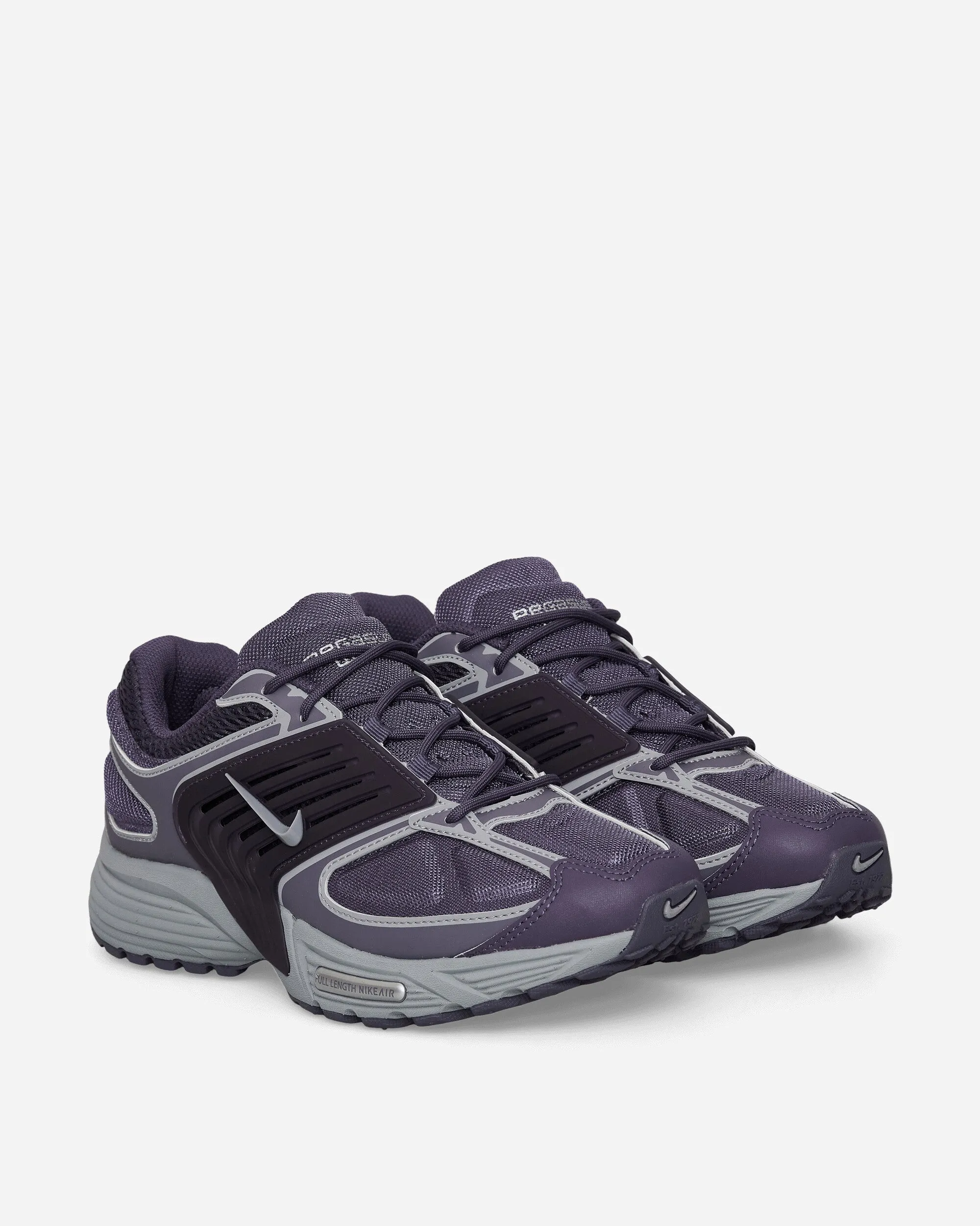 Park Step Morning Walk Air Pegasus Wave Sneakers Dark Raisin / Metallic Silver