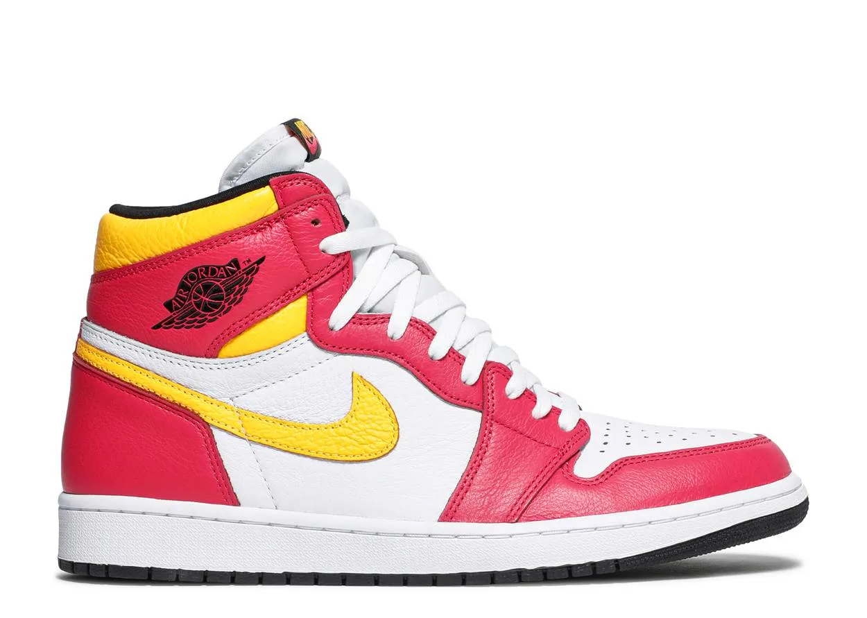Beach Trek Guide Step Air Jordan 1 Retro High OG Light Fusion Red