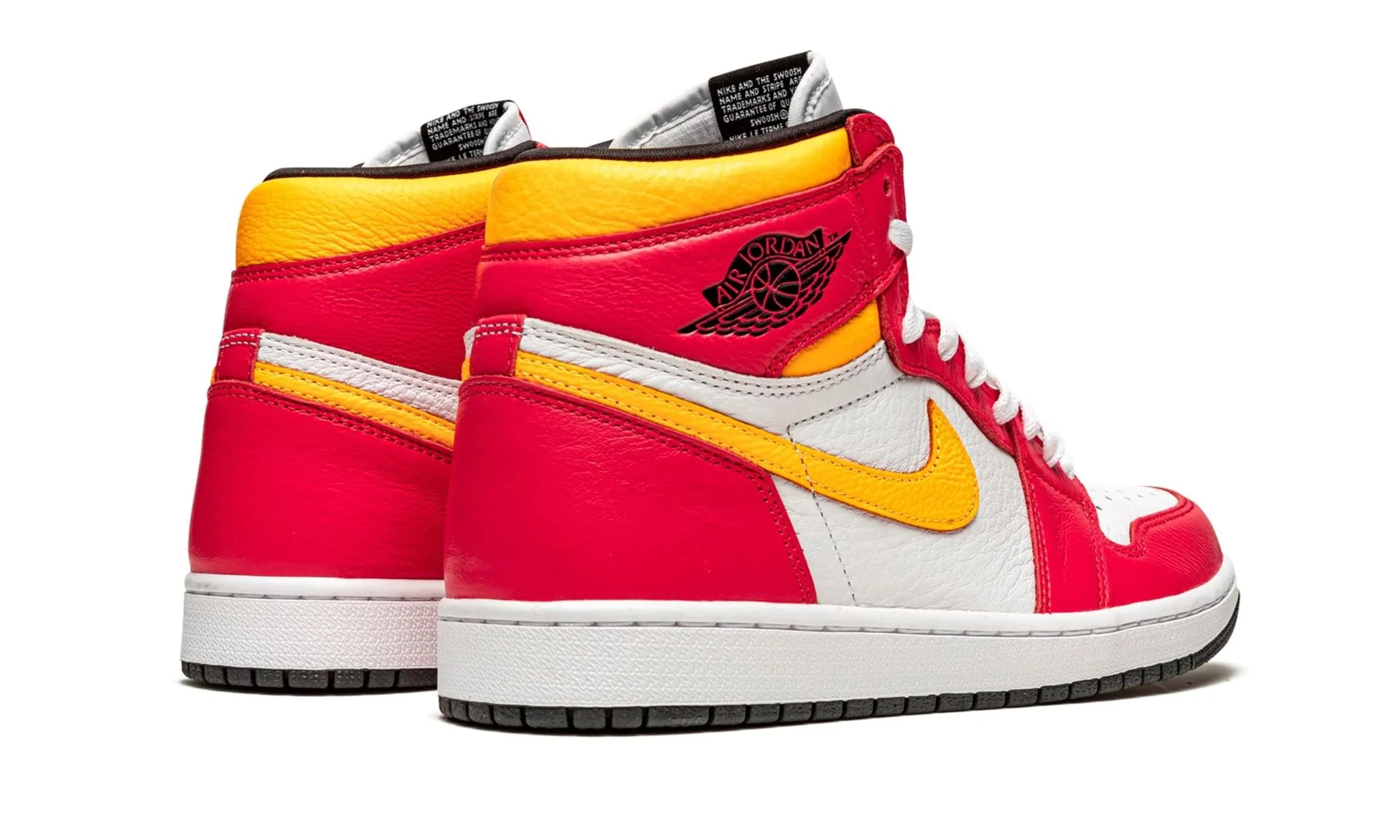 No Pressure Clean Cut Air Jordan 1 Retro High OG Light Fusion Red