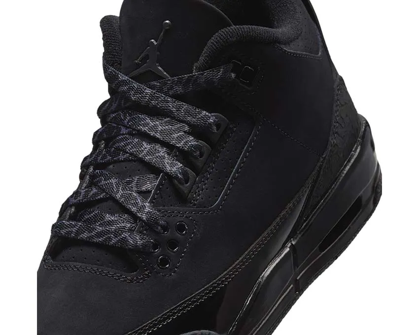 Bright Neon Comfort Stand Air Jordan 3 Retro "Black Cat" GS