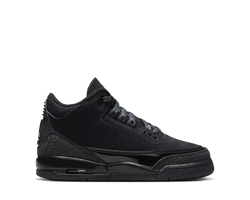 Black Edge Air Jordan 3 Retro "Black Cat" GS