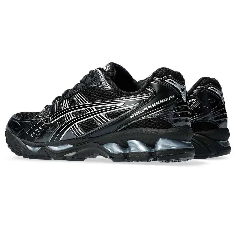 Modern Fit Moisture Wicking Inner Layer Asics GEL-KAYANO 14 SPORTSTYLE BLACK PURE SILVER
