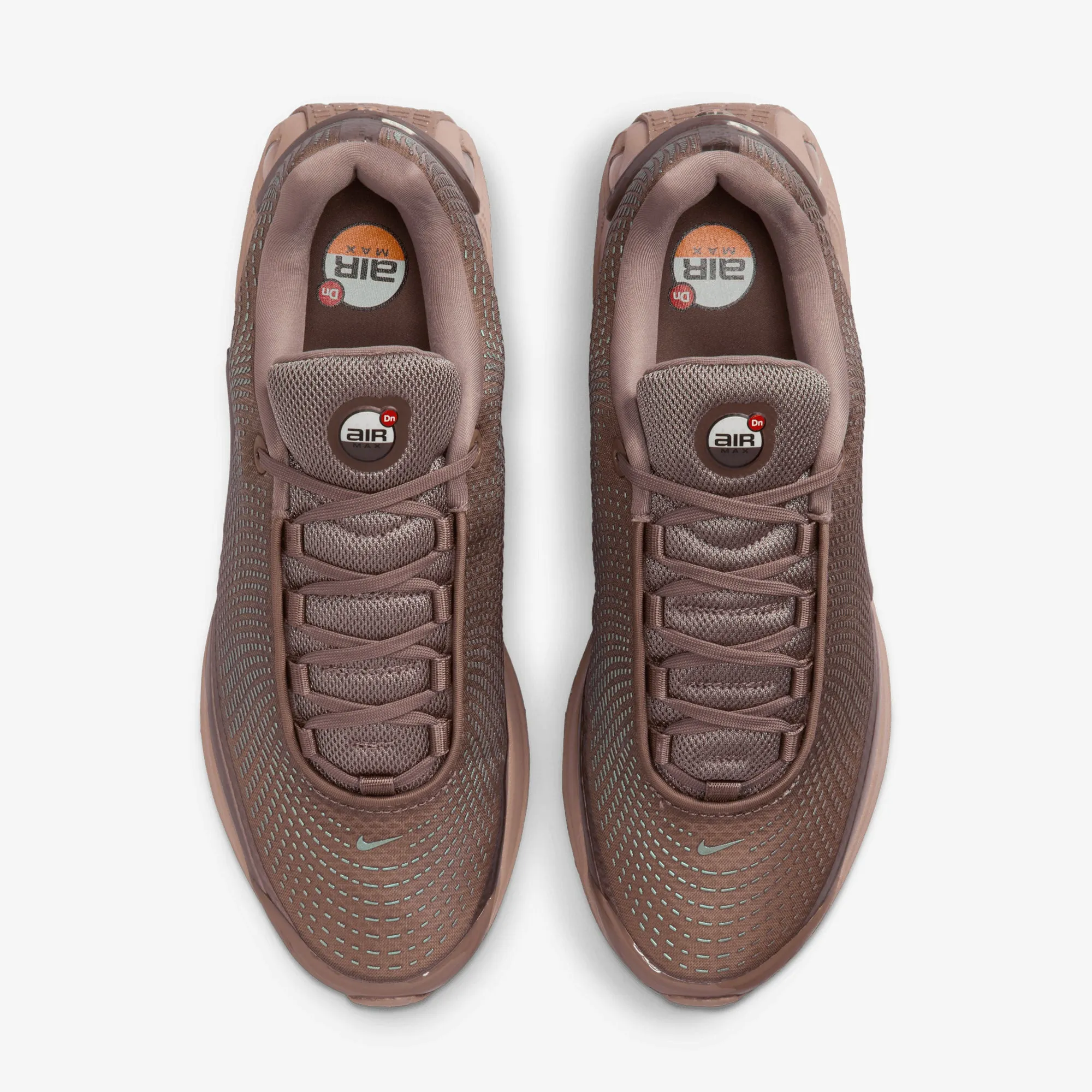 Nike | AIR MAX DN  { MINK BROWN/IRONSTONE-TAUPE HAZE Cross Road Bright Neon