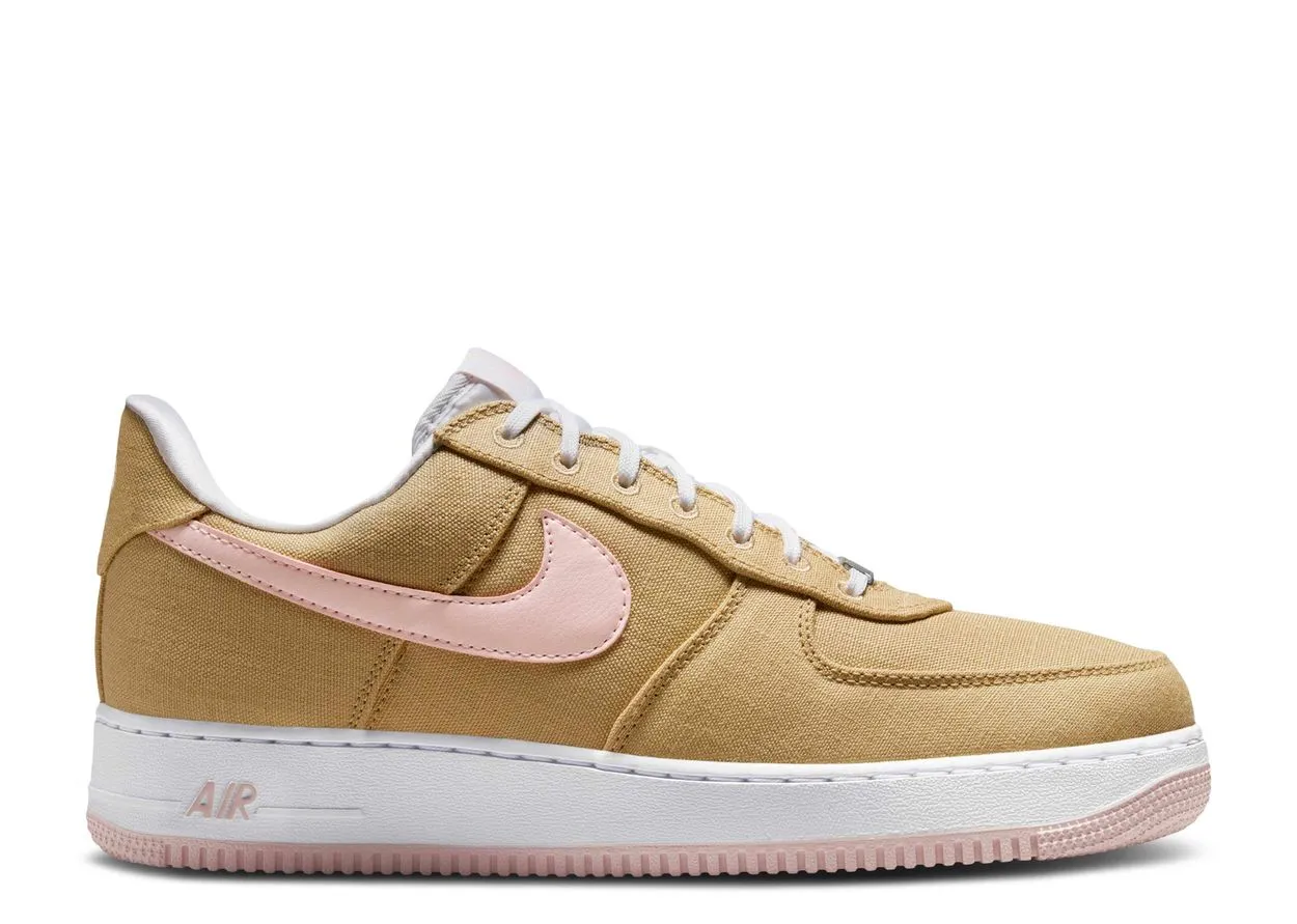 Pet Jog Athletic Fit Nike Air Force 1 Low Linen Canvas