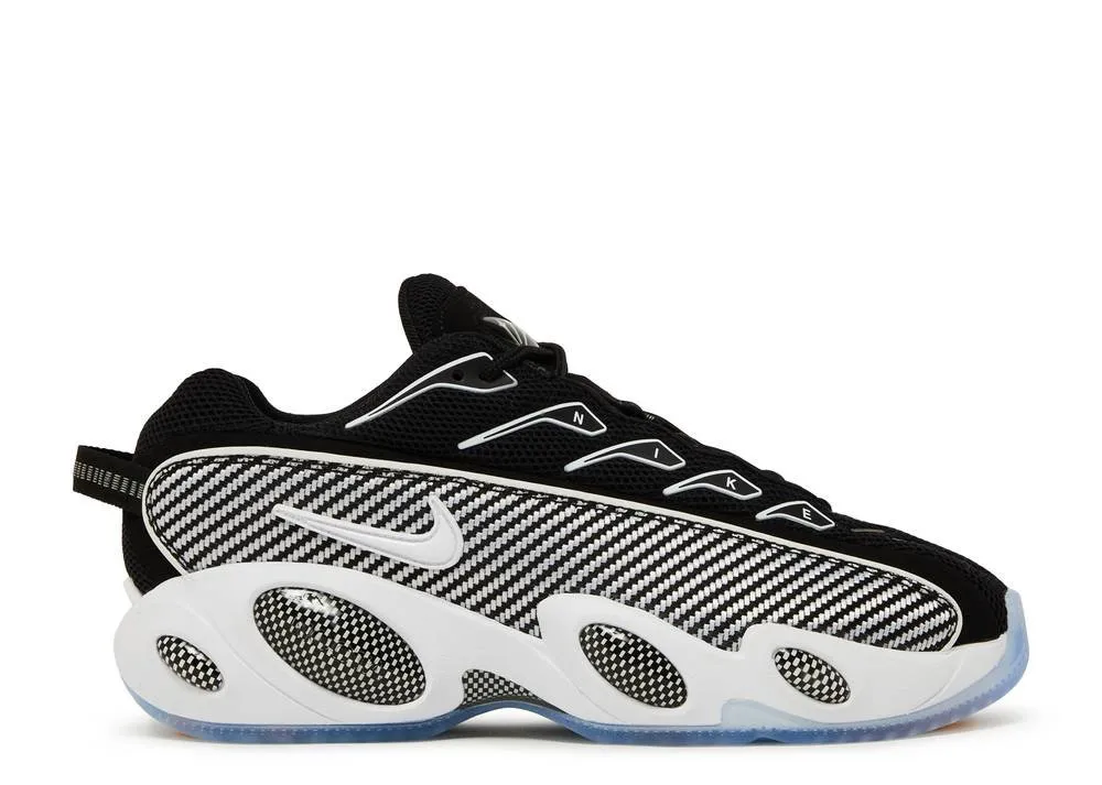 Nike NOCTA Glide Black White Toe Protection Bold Tone
