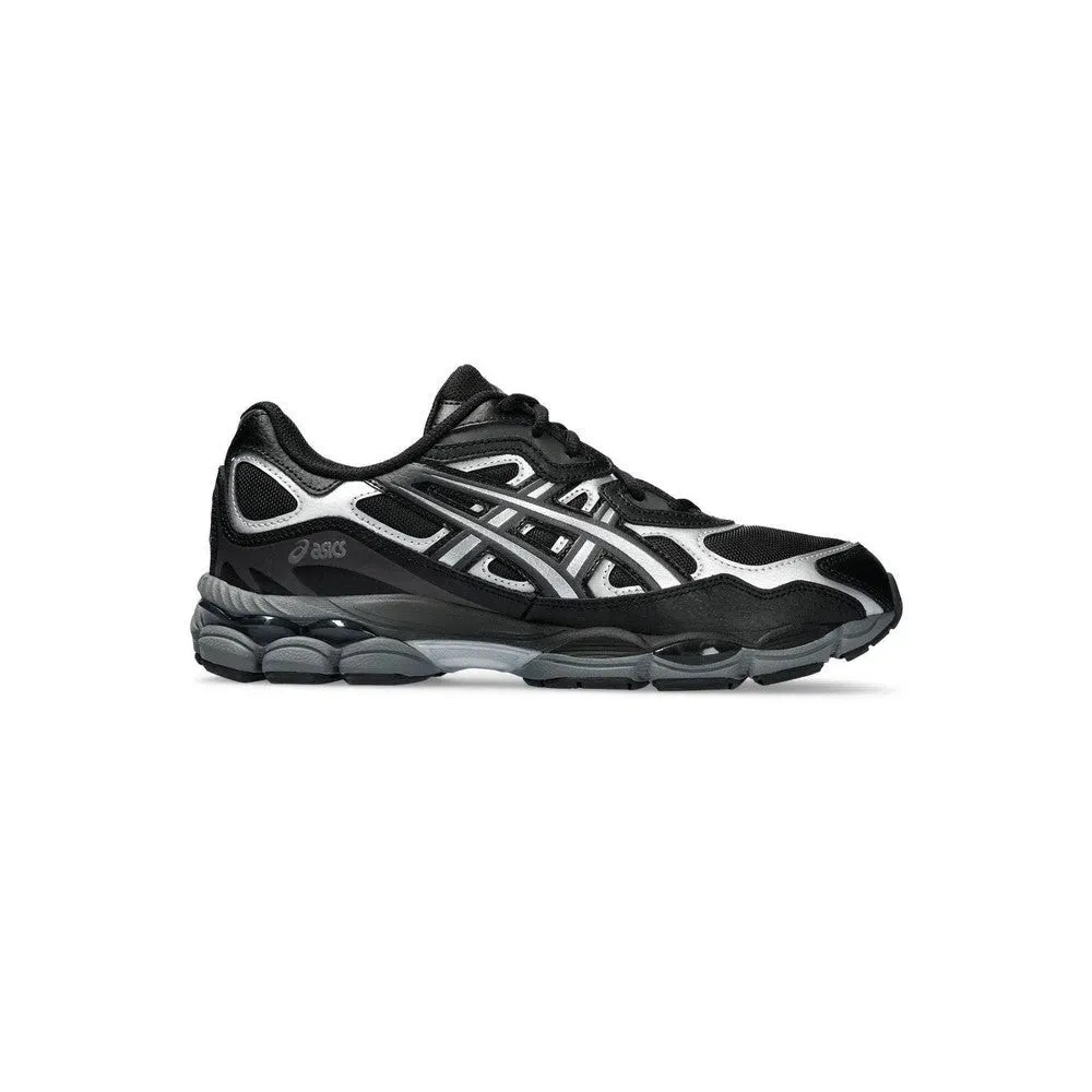 Asics GEL-NYC Black and Graphite Grey 1203A280-002 Urban Look Layered Design