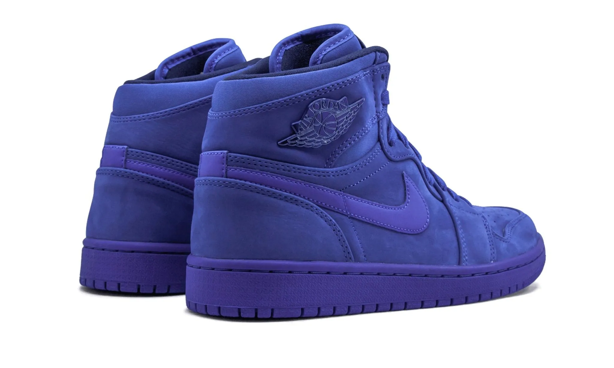 Comfortable Outsole Wmns Air Jordan 1 High Prm Blue Suede