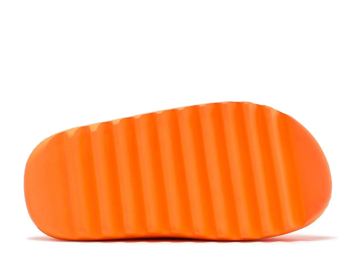 Quick Comfort Fit Stable Design Adidas Yeezy Slide Enflame Orange