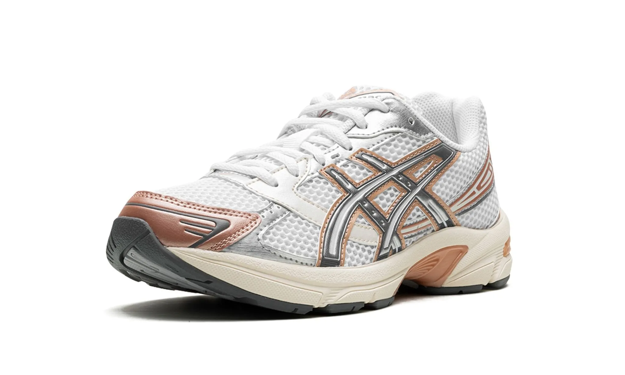 Hyper Durable Outsole Durable Ripstop Upper ASICS Gel 1130 "White Pure Silver Bronze" Women's