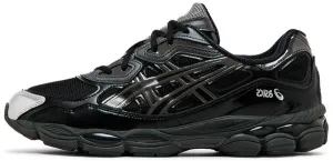 ASICS Gel-NYC x Kicki Yang Zhang "Black Pure Silver" Perforated Ventilation System Anatomical Toe Box