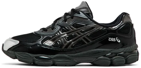 ASICS Gel-NYC x Kicki Yang Zhang "Black Pure Silver" Perforated Ventilation System Anatomical Toe Box