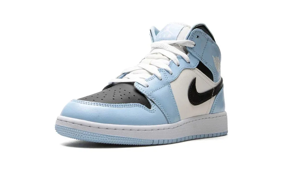 Air Jordan 1 Mid Ice Blue (GS) Cliff Path Guard Hike