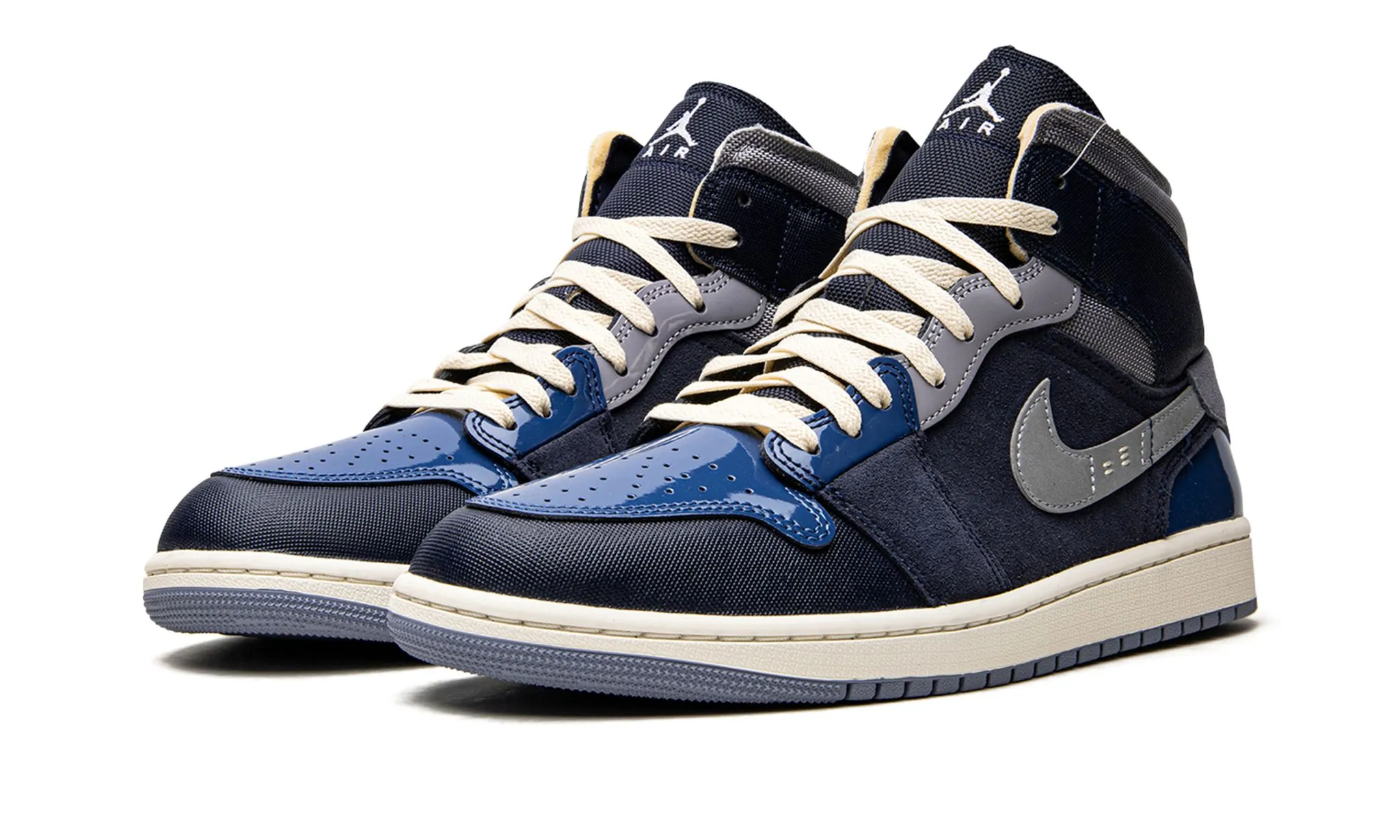 Secure fit Support Motion Air Jordan 1 Mid SE Craft Obsidian
