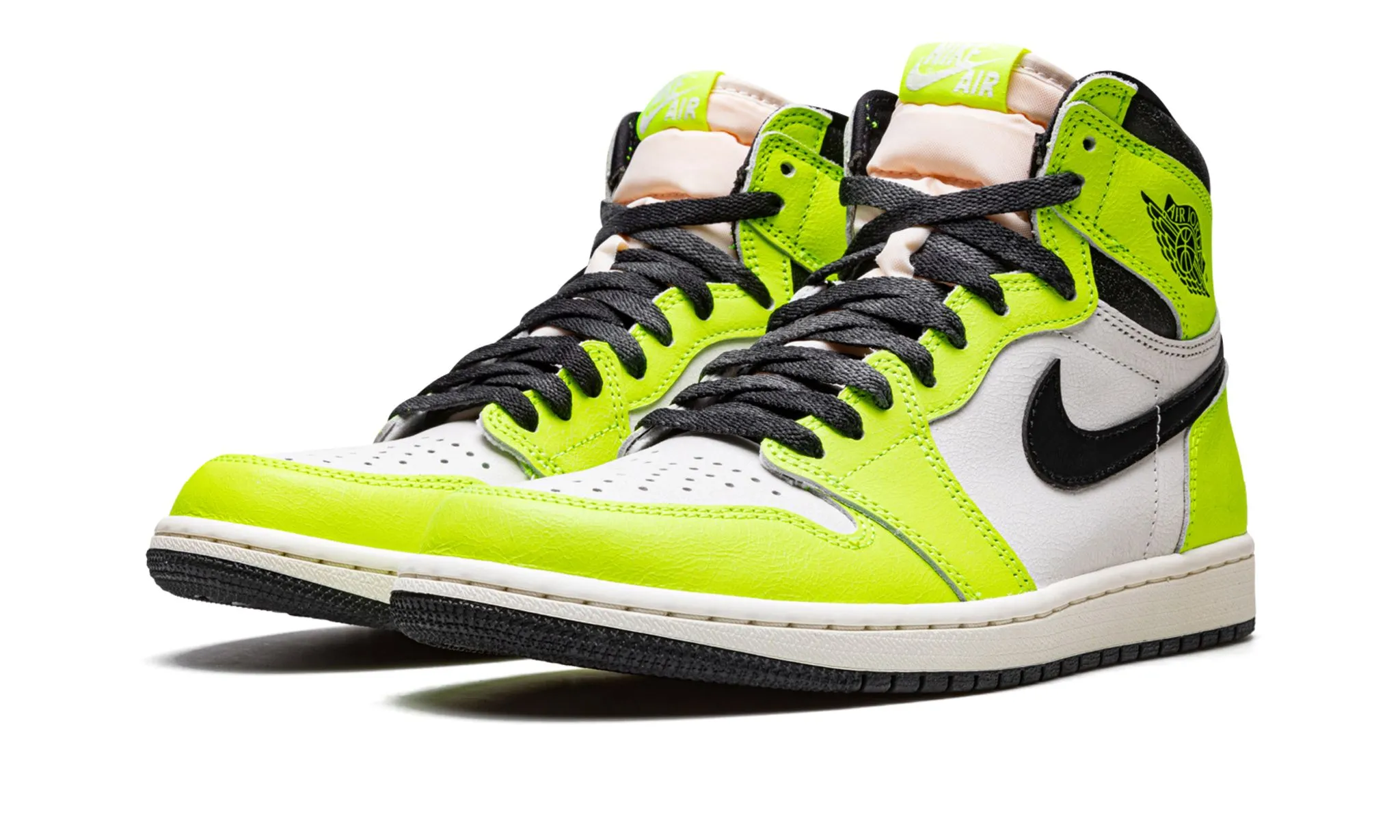 Fit Soft Foot Focus Air Jordan 1 Retro High OG Volt/Visionaire