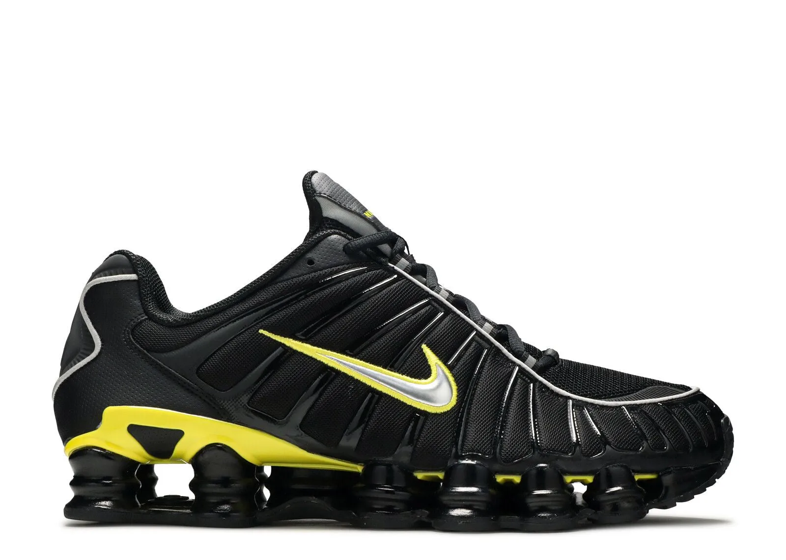 Nike Shox TL Black Dynamic Yellow clearance shoes