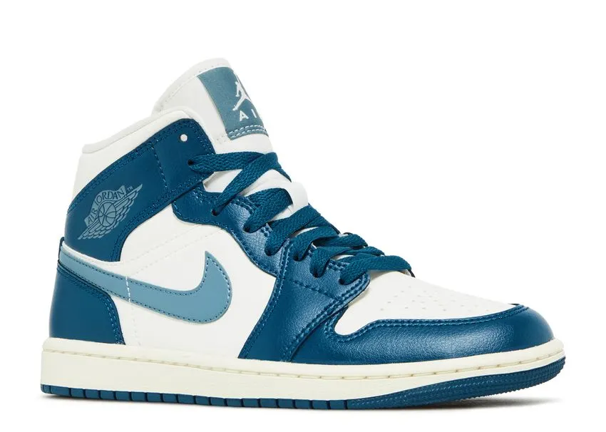 Air Jordan 1 Mid French Blue Soft Landing