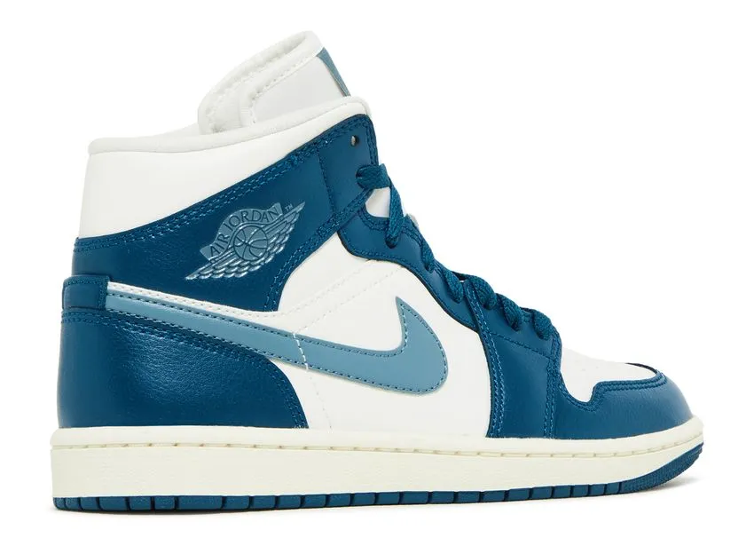 Air Jordan 1 Mid French Blue on the road