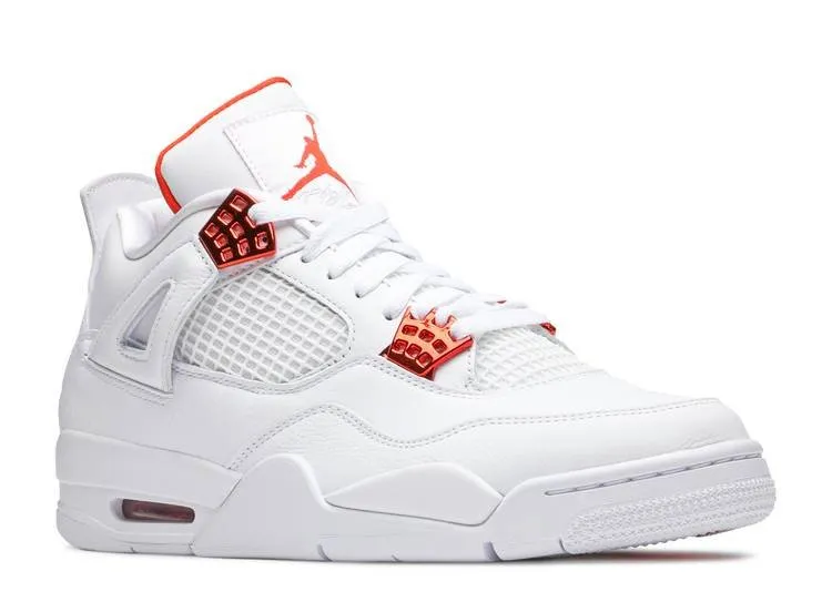 Air Jordan 4 Retro Metallic Orange Relaxed Step Park Hike