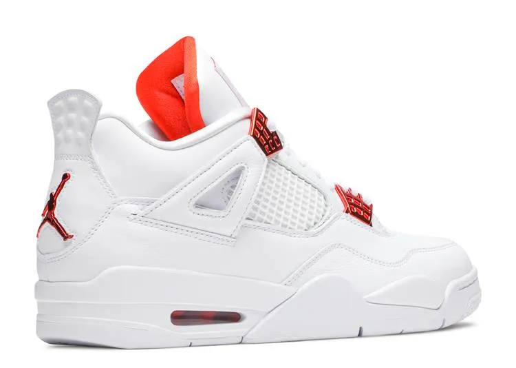 Street Comfort Air Jordan 4 Retro Metallic Orange