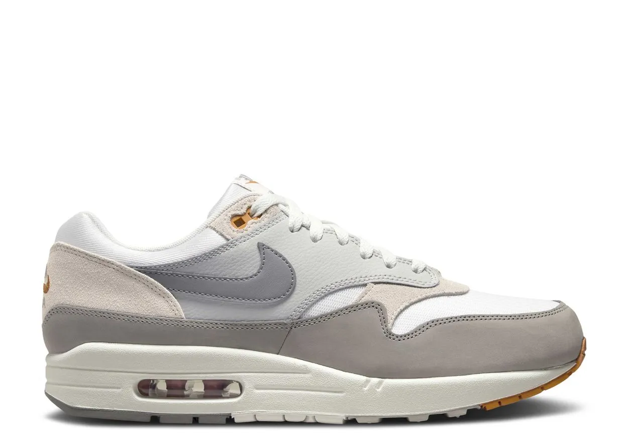 Nike Air Max 1 Light Iron Ore Flat Pewter Dusk Run Strong Stride