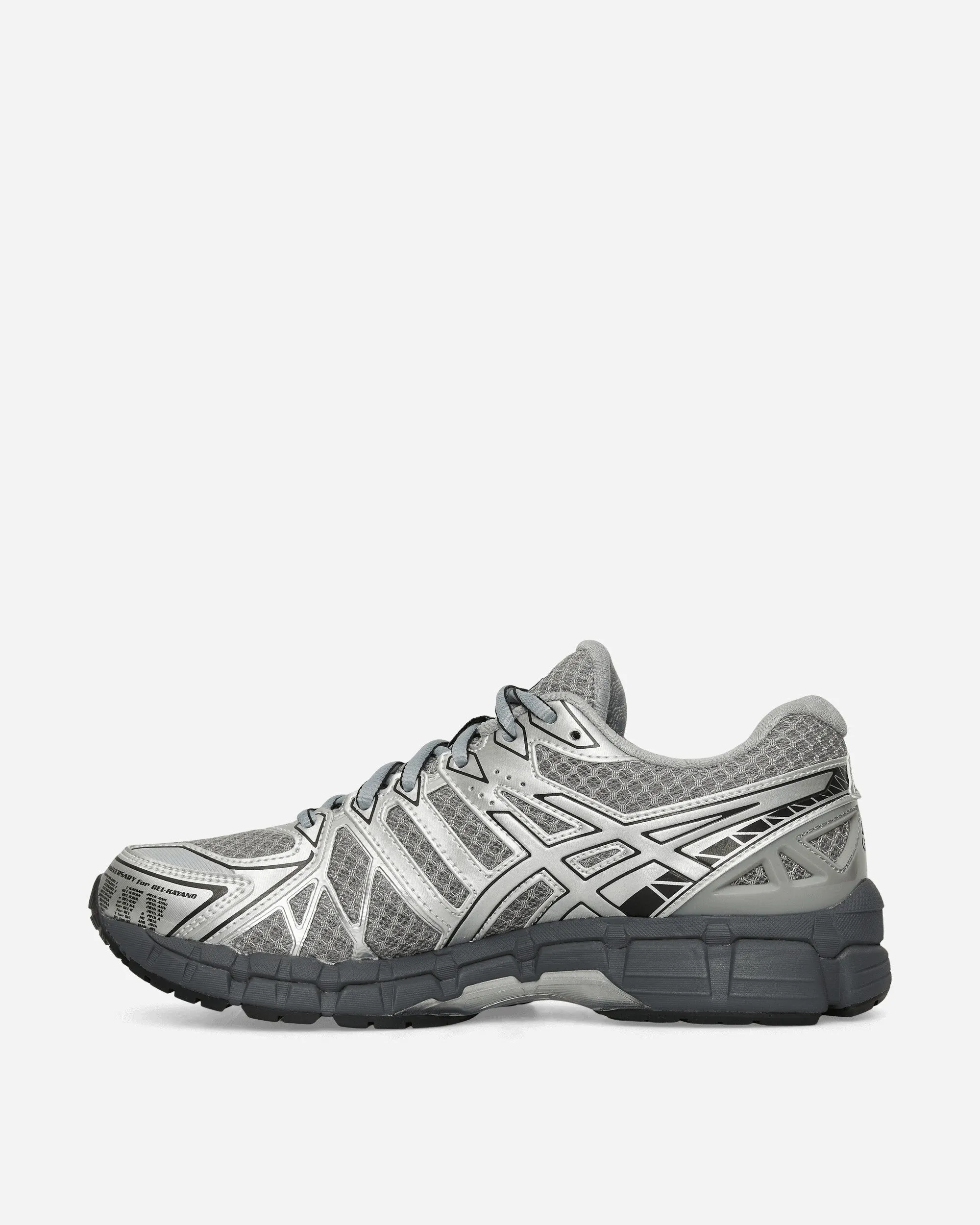 Comfort footbed Fit GEL-Kayano 20 Sneakers Gravel / Pure Silver