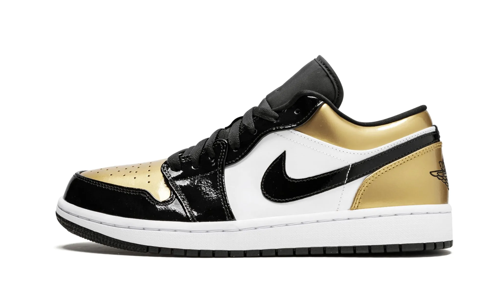 Casual Comfort Heel Air Jordan 1 Low Gold Toe