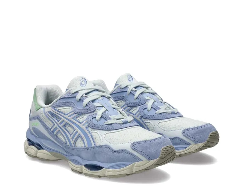 Couple Pair Street Fit Asics Gel NYC "Airy Blue"