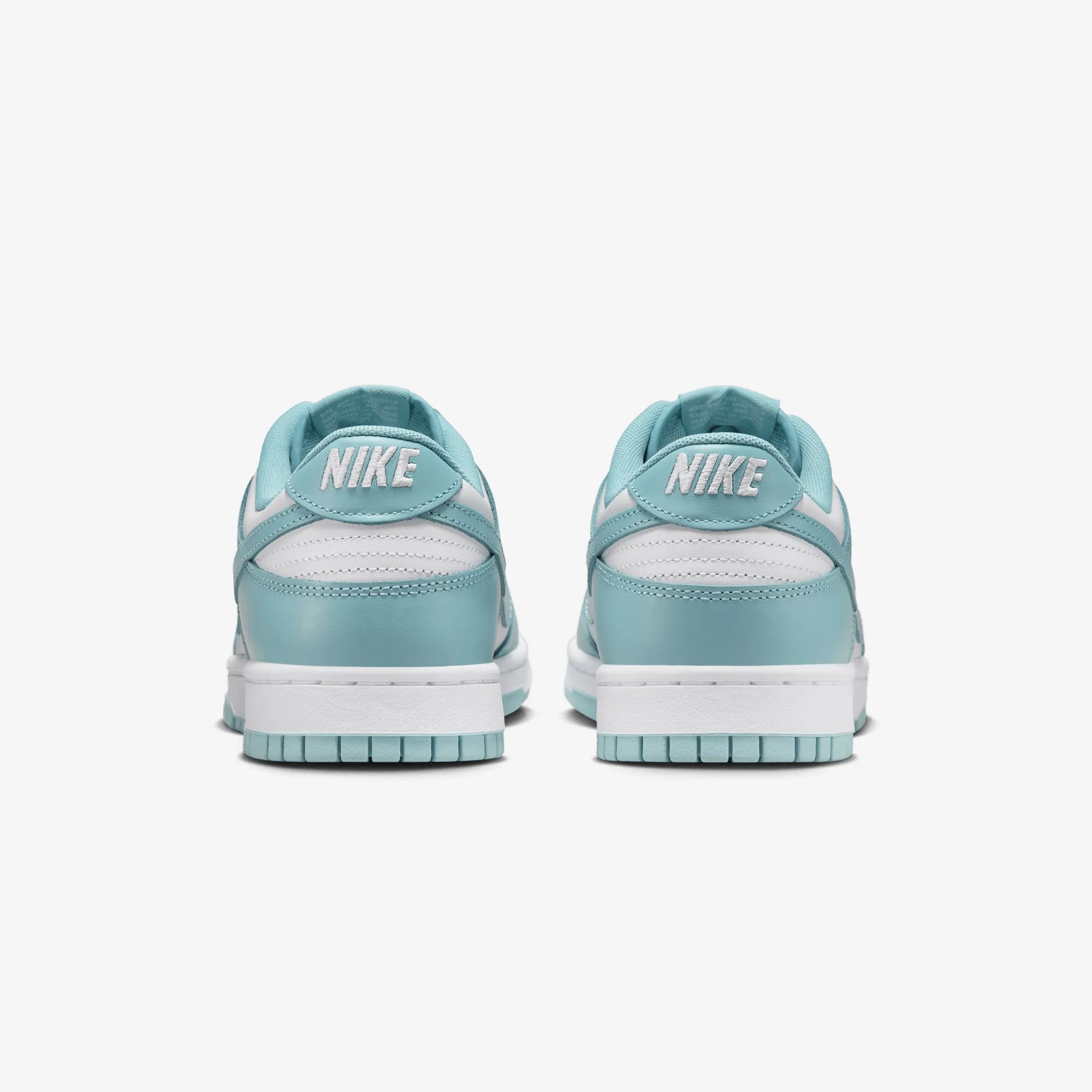 NIKE | DUNK LOW RETRO { WHITE/DENIM TURQ Leather Touch Field Walk