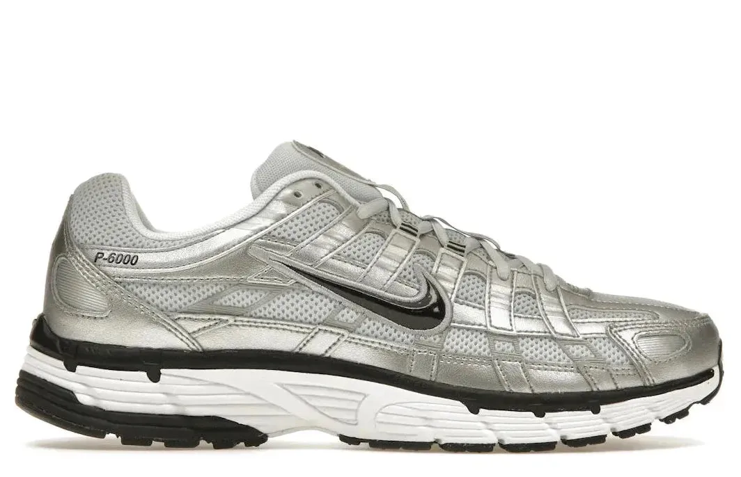 Nike P-6000 Metallic Silver Pure Platinum (Women's) Breath Flow suitable for races